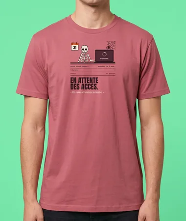 En attente des accès – T-shirts