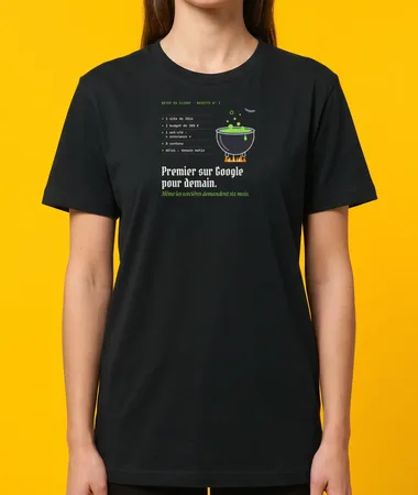 Premier sur Google pour demain – T-shirts