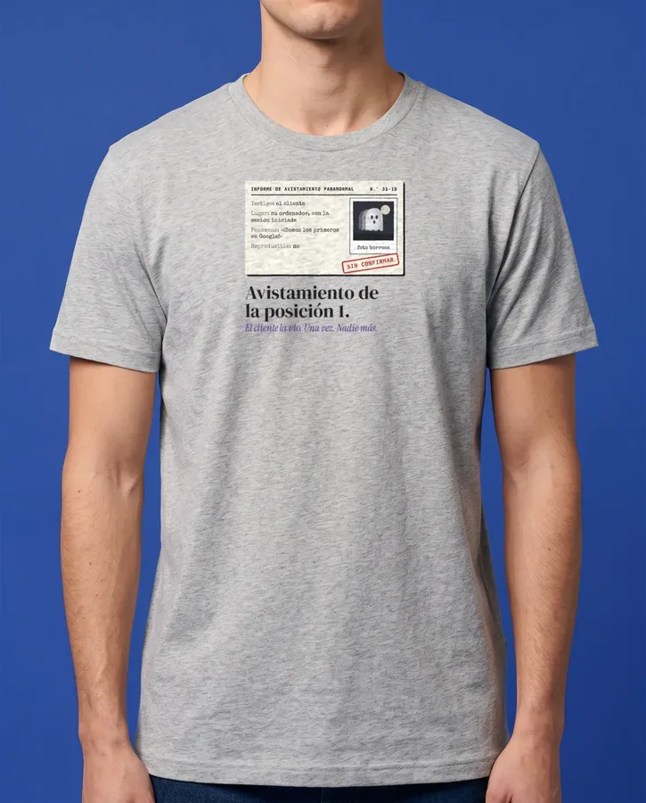 Avistamiento de la posición 1 – Camisetas
