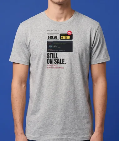 Still on sale (in the JSON-LD) – T-shirts