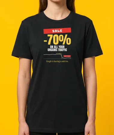 Sale on all your traffic – T-shirts