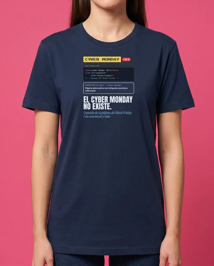 Cyber Monday, canonical al Black Friday – Camisetas