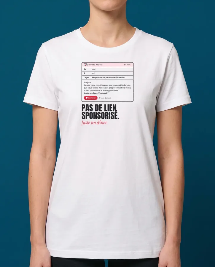 Pas de lien sponsorisé, juste un dîner – T-shirts
