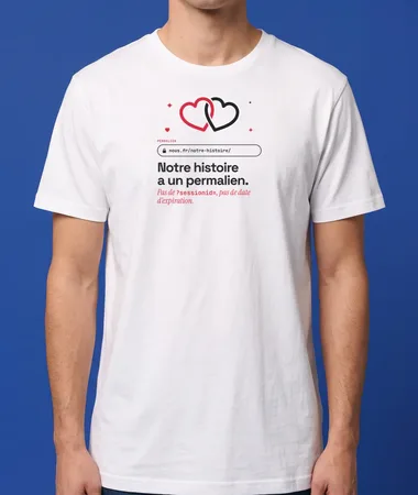 Notre histoire a un permalien – T-shirts