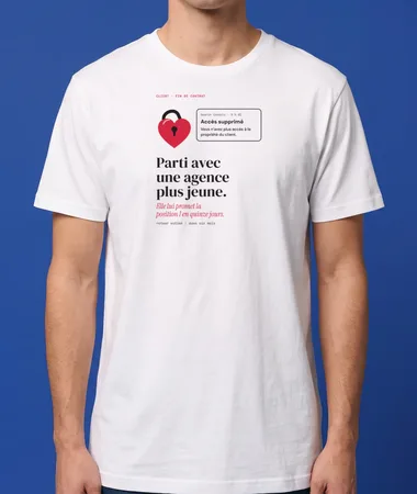 Parti avec une agence plus jeune – T-shirts