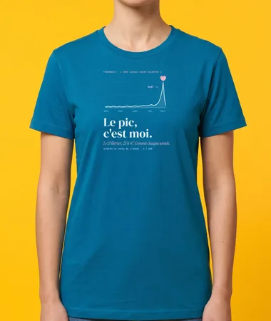 Le pic de recherche, c’est moi – T-shirts