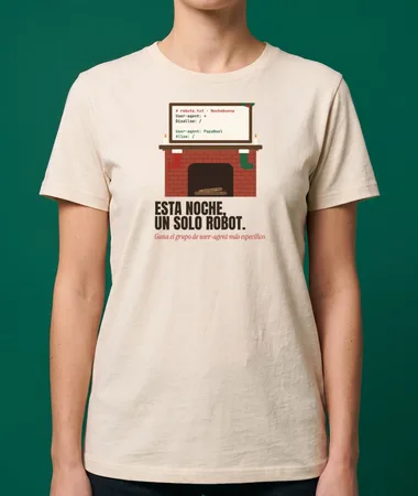 Esta noche, un solo robot – Camisetas