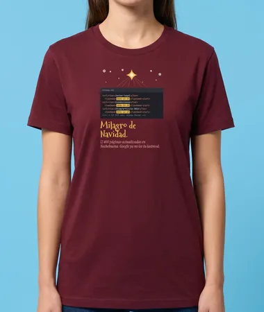 Milagro de Navidad: 12 400 páginas actualizadas – Camisetas