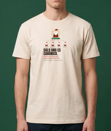 Solo un Papá Noel es canónico – Camisetas