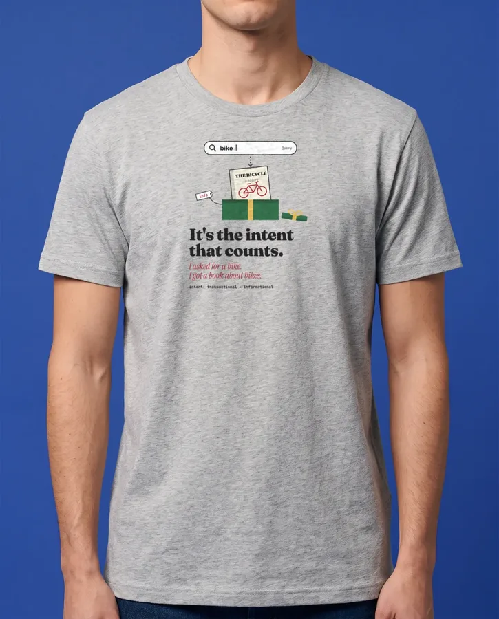 It’s the intent that counts – T-shirts
