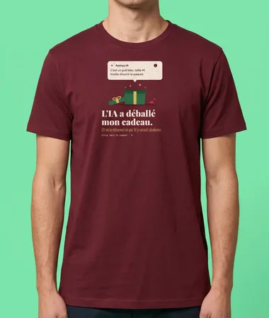 L’IA a déballé mon cadeau – T-shirts