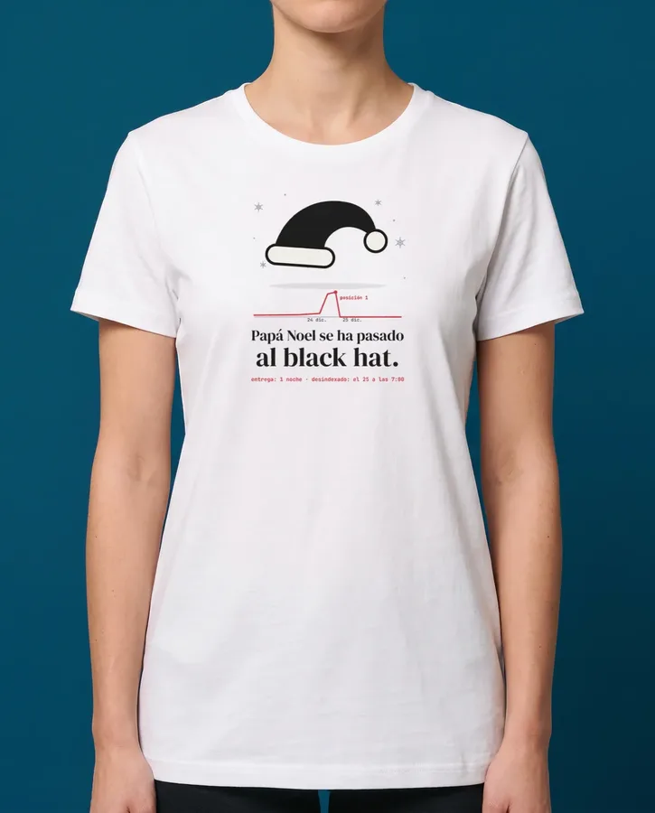 Papá Noel se pasó al black hat – Camisetas
