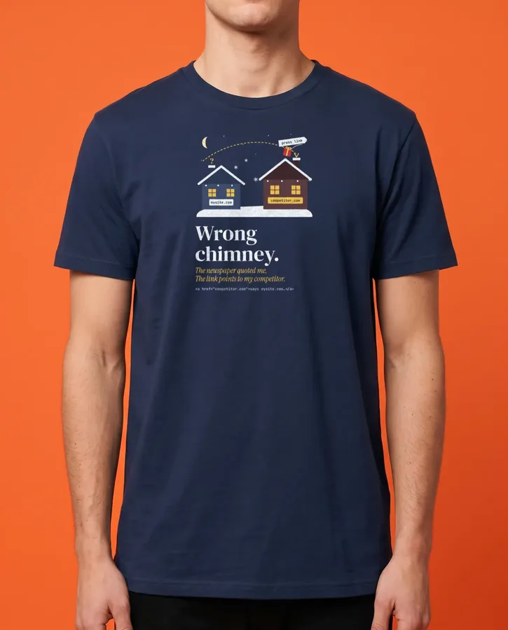 Wrong chimney – T-shirts