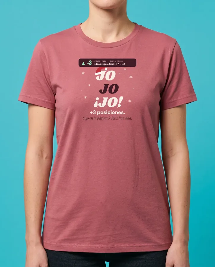 Jo jo jo, +3 posiciones – Camisetas
