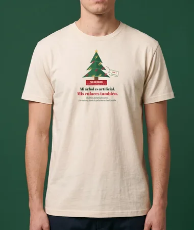 Árbol artificial, enlaces artificiales – Camisetas