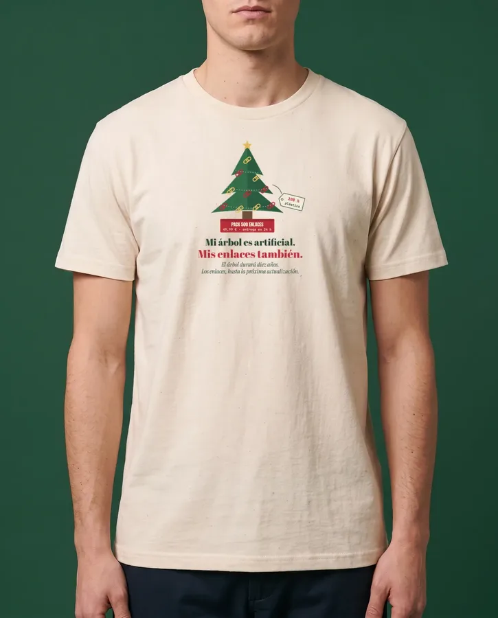 Árbol artificial, enlaces artificiales – Camisetas