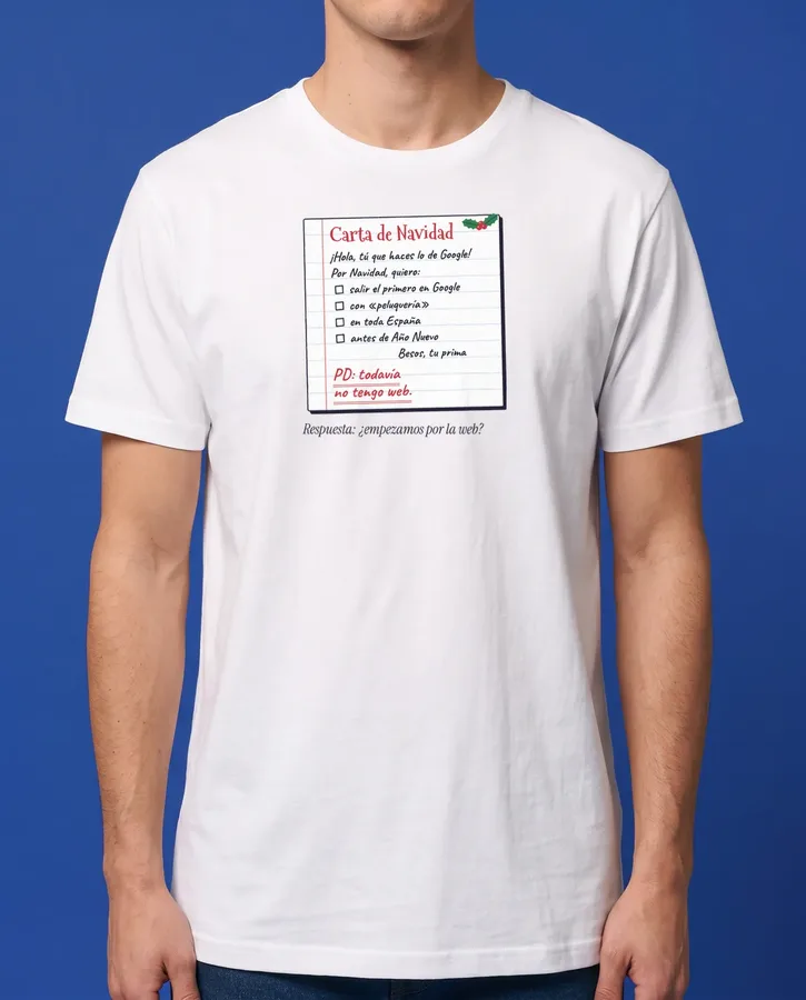 La carta de mi prima – Camisetas