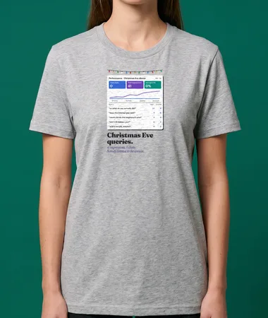 Christmas Eve search queries – T-shirts