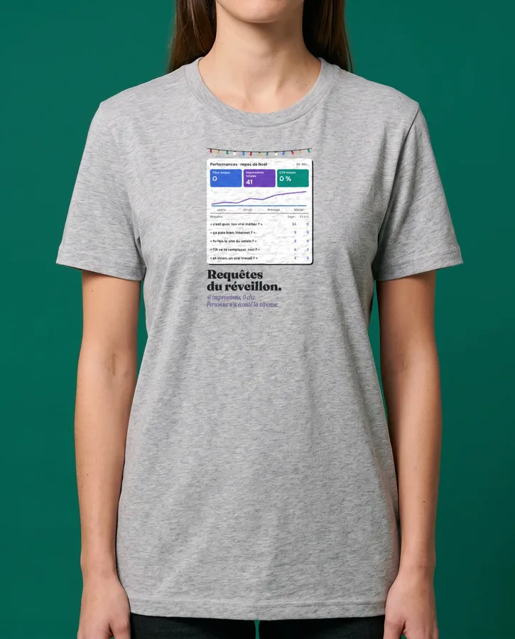 Requêtes du réveillon – T-shirts