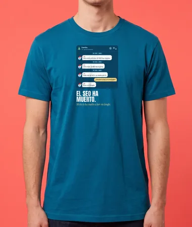 El SEO ha muerto (según mi tío) – Camisetas