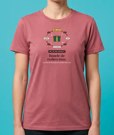 Le cadeau en boucle de redirection – T-shirts