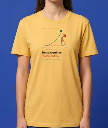 Deux requêtes, un seul cadeau – T-shirts