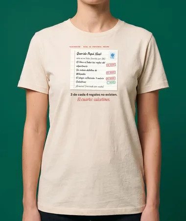 Carta a Papá Noel, escrita por IA – Camisetas