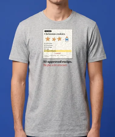 Christmas cookies, according to AI – T-shirts