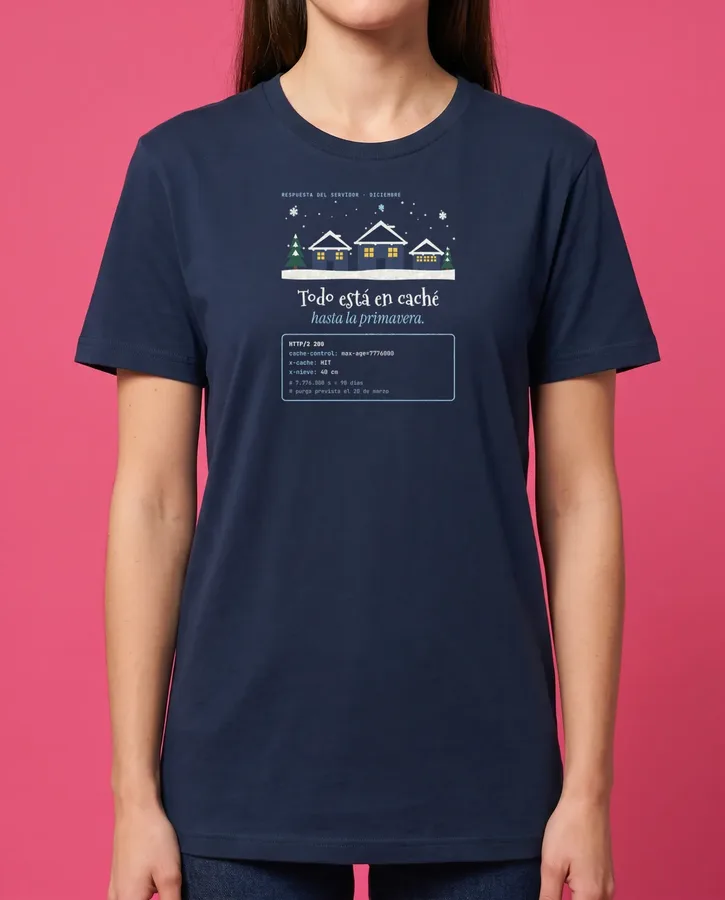 En caché hasta la primavera – Camisetas