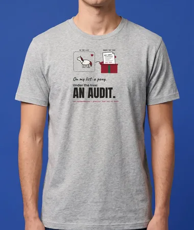 A pony on the list, an audit under the tree – T-shirts