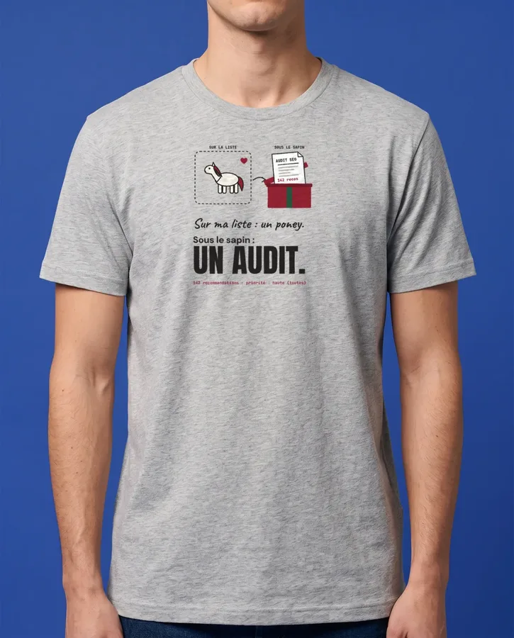 Un poney sur la liste, un audit sous le sapin – T-shirts
