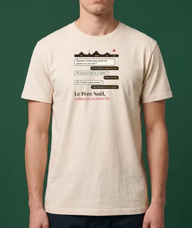 Le Père Noël expliqué par un parent SEO – T-shirts