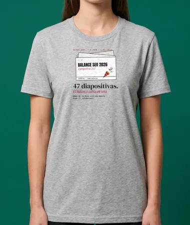 El balance del año en 47 diapositivas – Camisetas