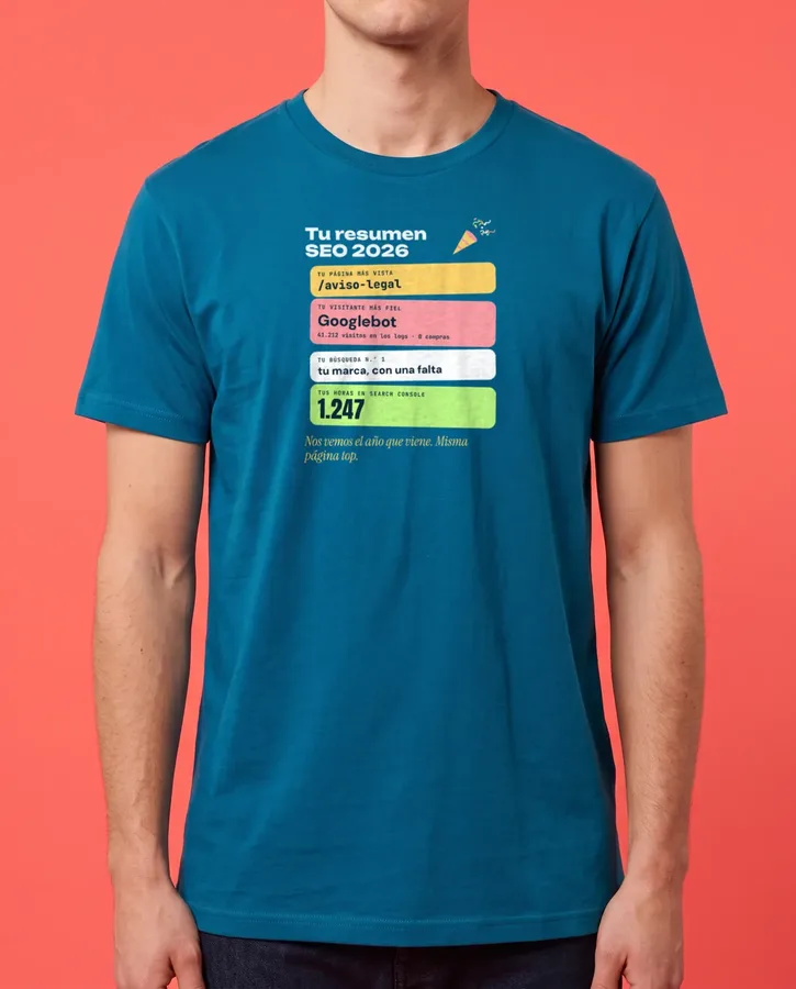 Tu resumen SEO 2026 – Camisetas