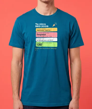 Ta rétro SEO 2026 – T-shirts
