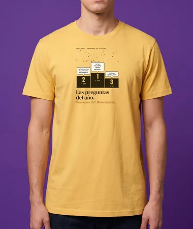 El podio 2026 de las preguntas de clientes – Camisetas