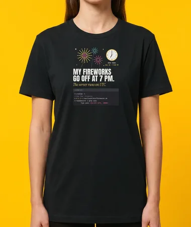 Fireworks on UTC – T-shirts