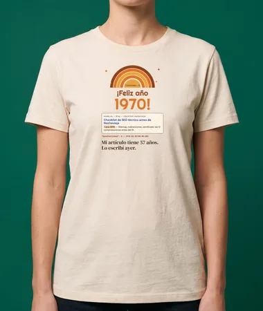 Publicado el 1 de enero de 1970 – Camisetas