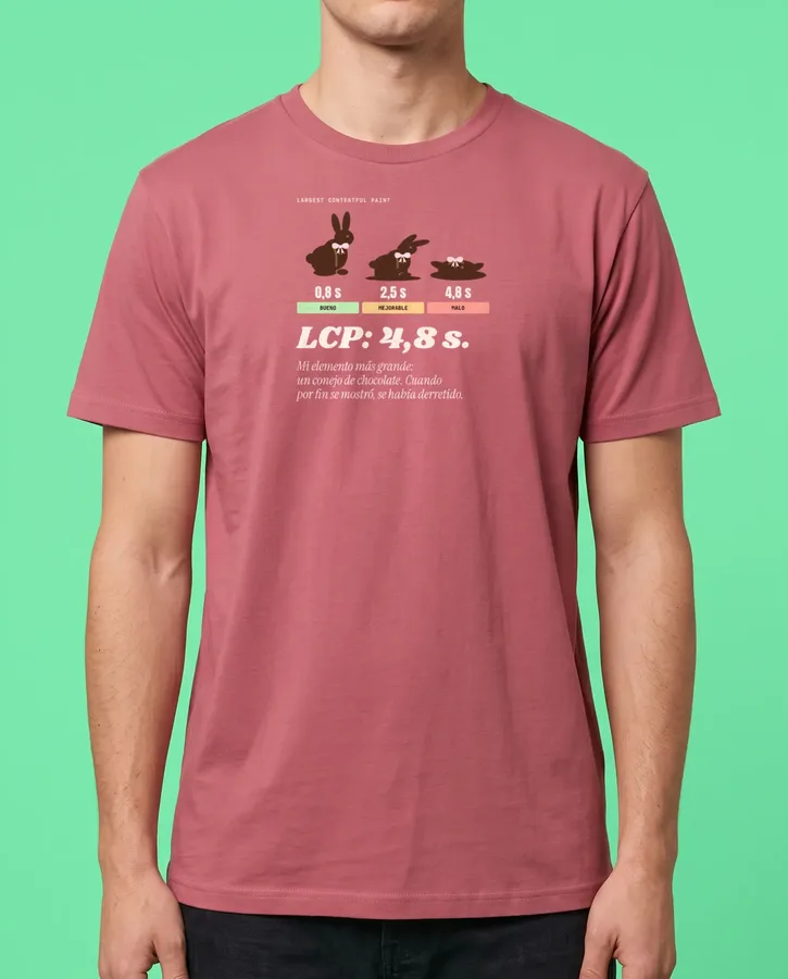 LCP 4,8 s: el conejo de chocolate se derritió – Camisetas