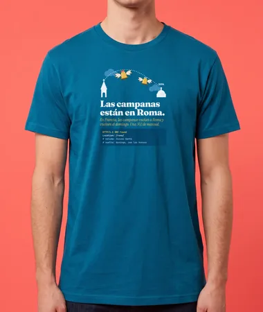 Las campanas a Roma: redirección 302 – Camisetas