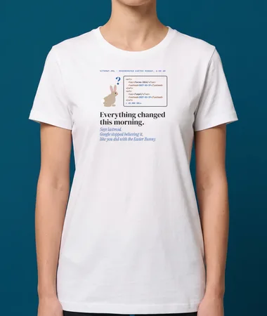lastmod: nobody believes it anymore – T-shirts