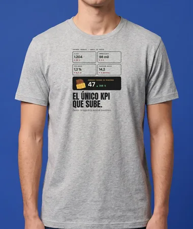 El único KPI que sube – Camisetas
