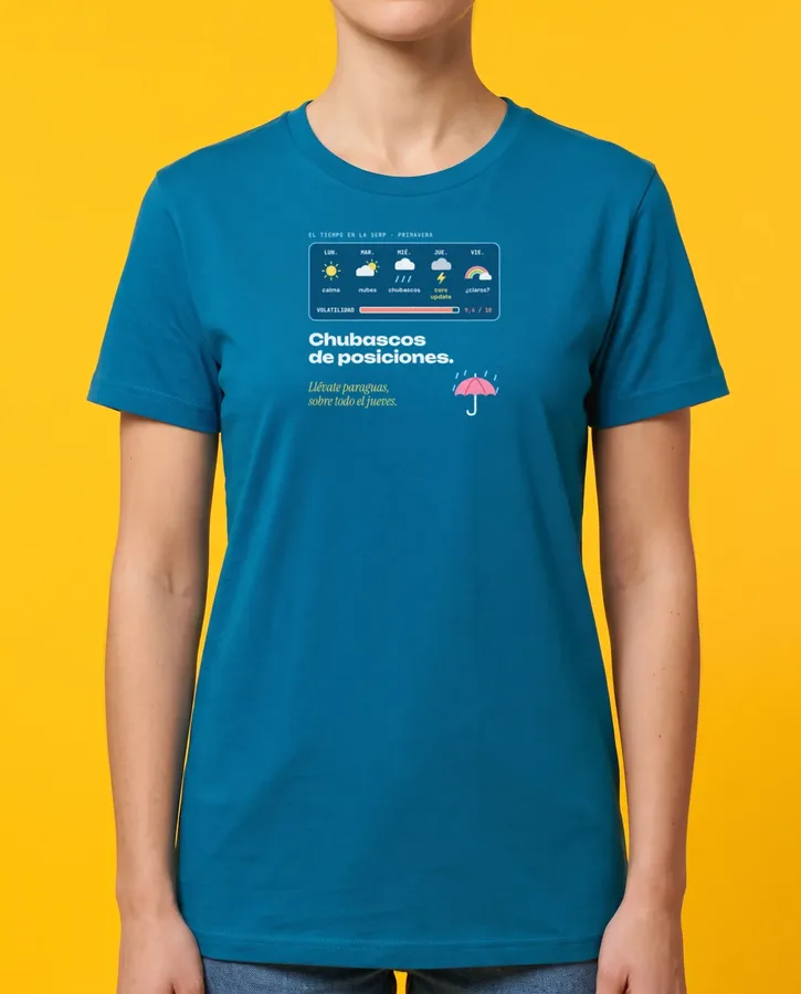 Chubascos de posiciones – Camisetas