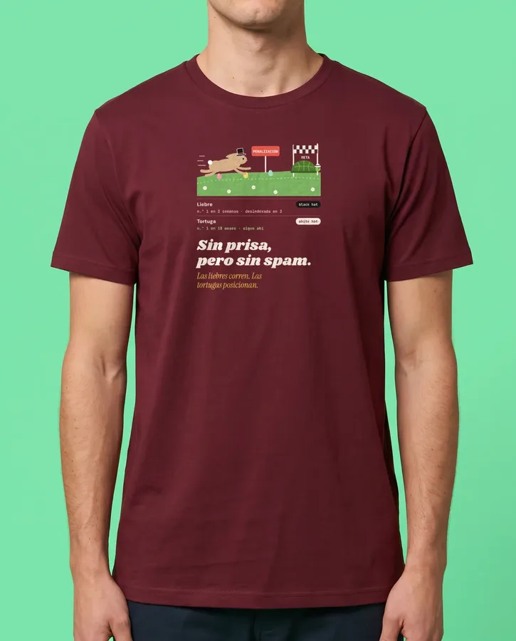 Sin prisa, pero sin spam – Camisetas