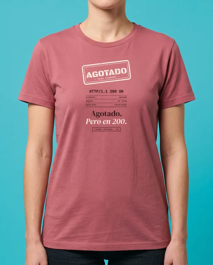 Agotado, pero sigue en 200 – Camisetas