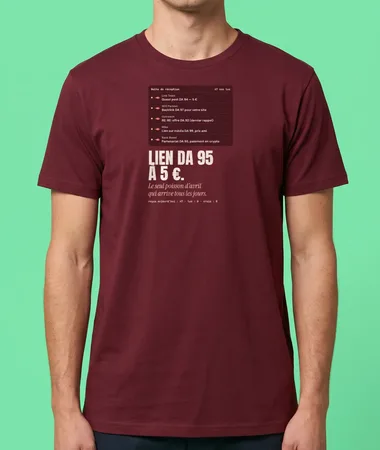 Lien DA 95 à 5 €, le poisson du jour – T-shirts