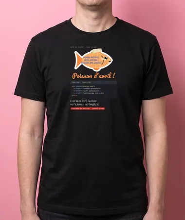 Un poisson dans le dos depuis 2023 – T-shirts