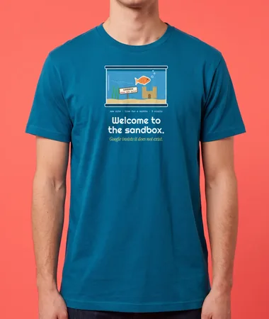 The sandbox, a tank that does not exist – T-shirts