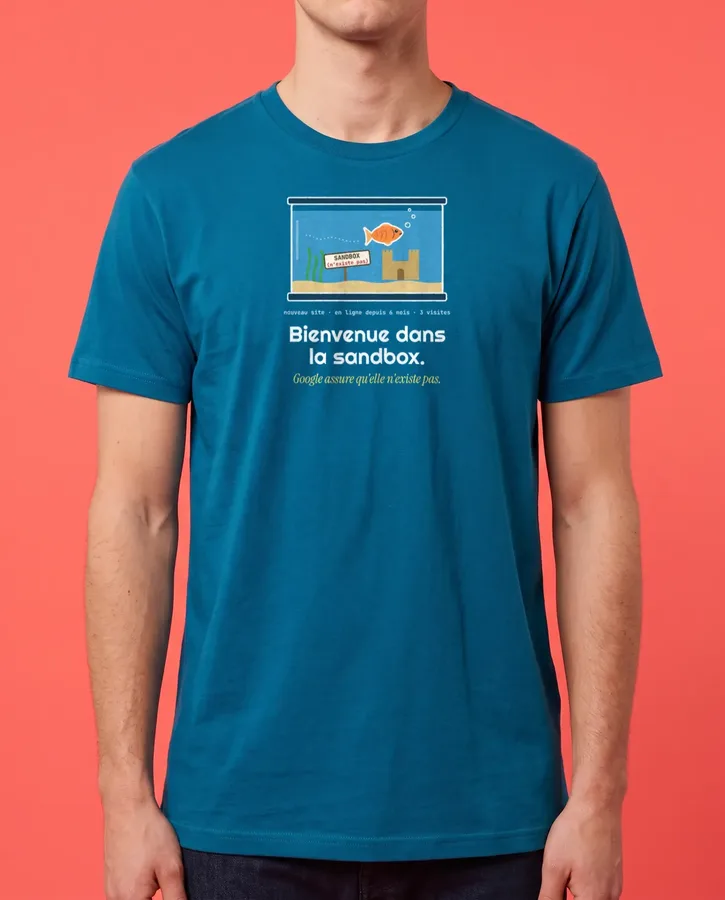 La sandbox, le bocal qui n’existe pas – T-shirts