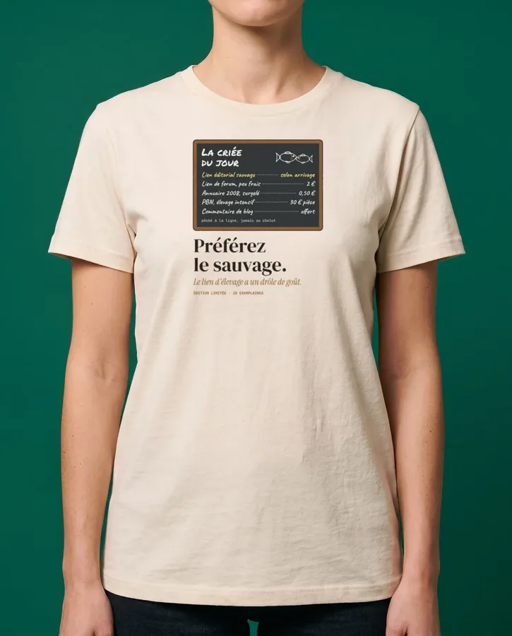 Liens sauvages, liens d’élevage – T-shirts